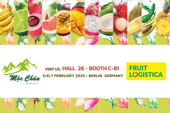 Moc Chau Highland JSC will participate in Berlin Fruit Logistica 2025